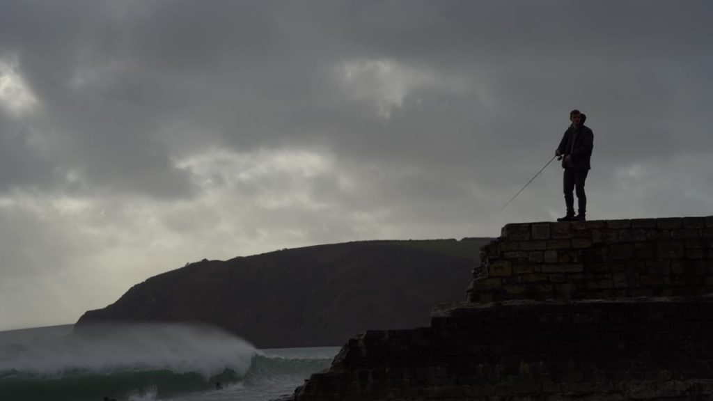 surf fishing in cornwall 