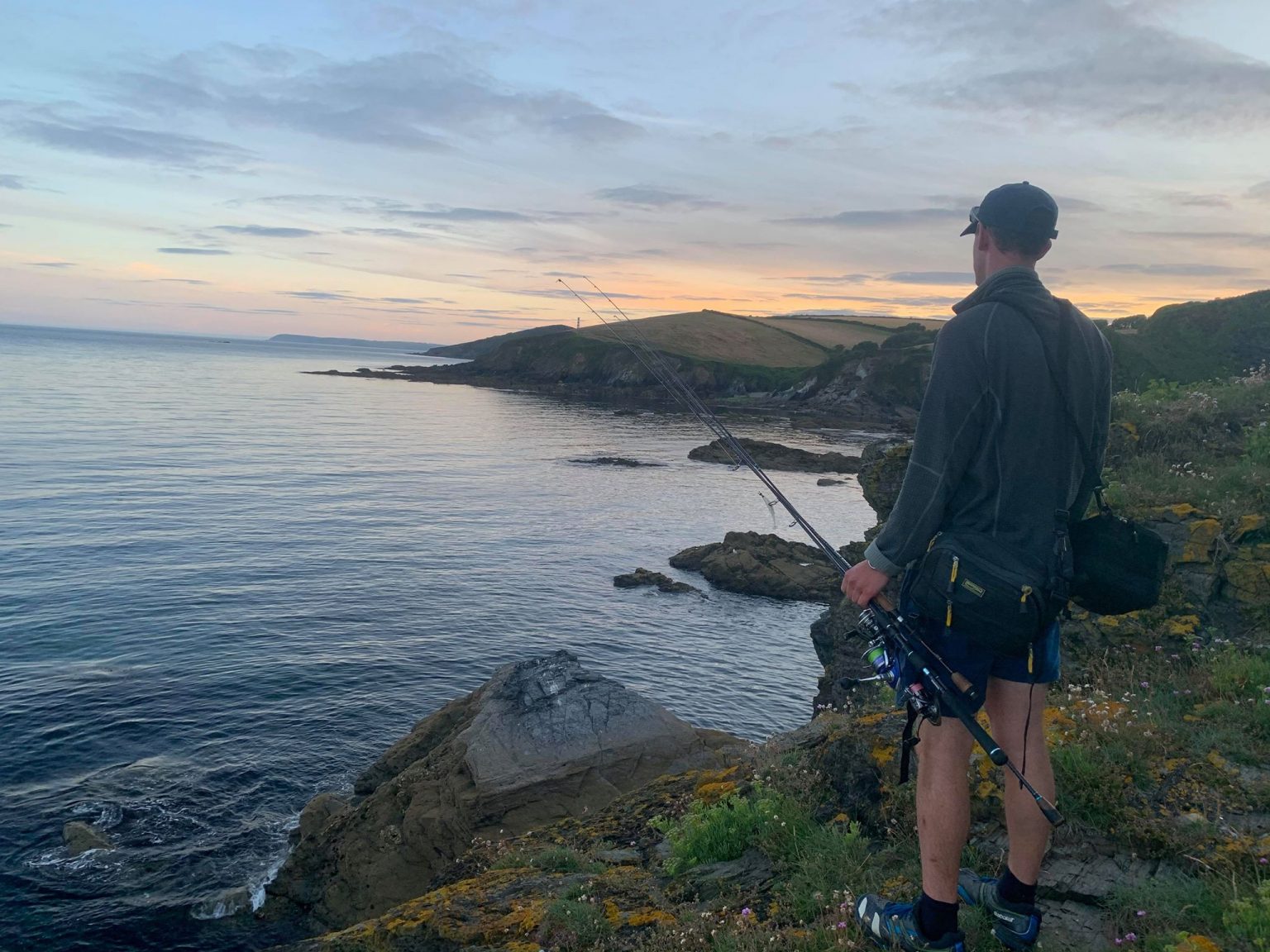 bass fishing Cornwall