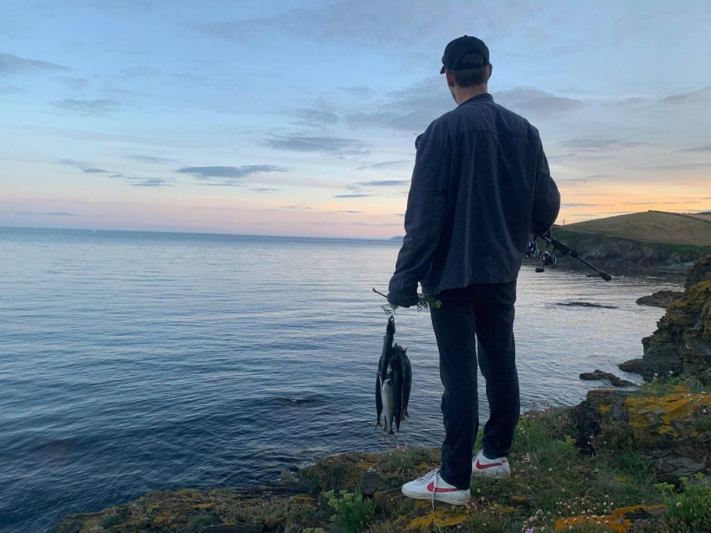 rock fishing for mackerel