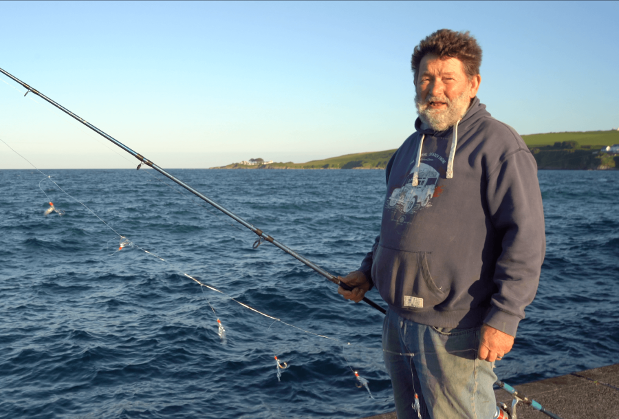 fishermen at mevagissey