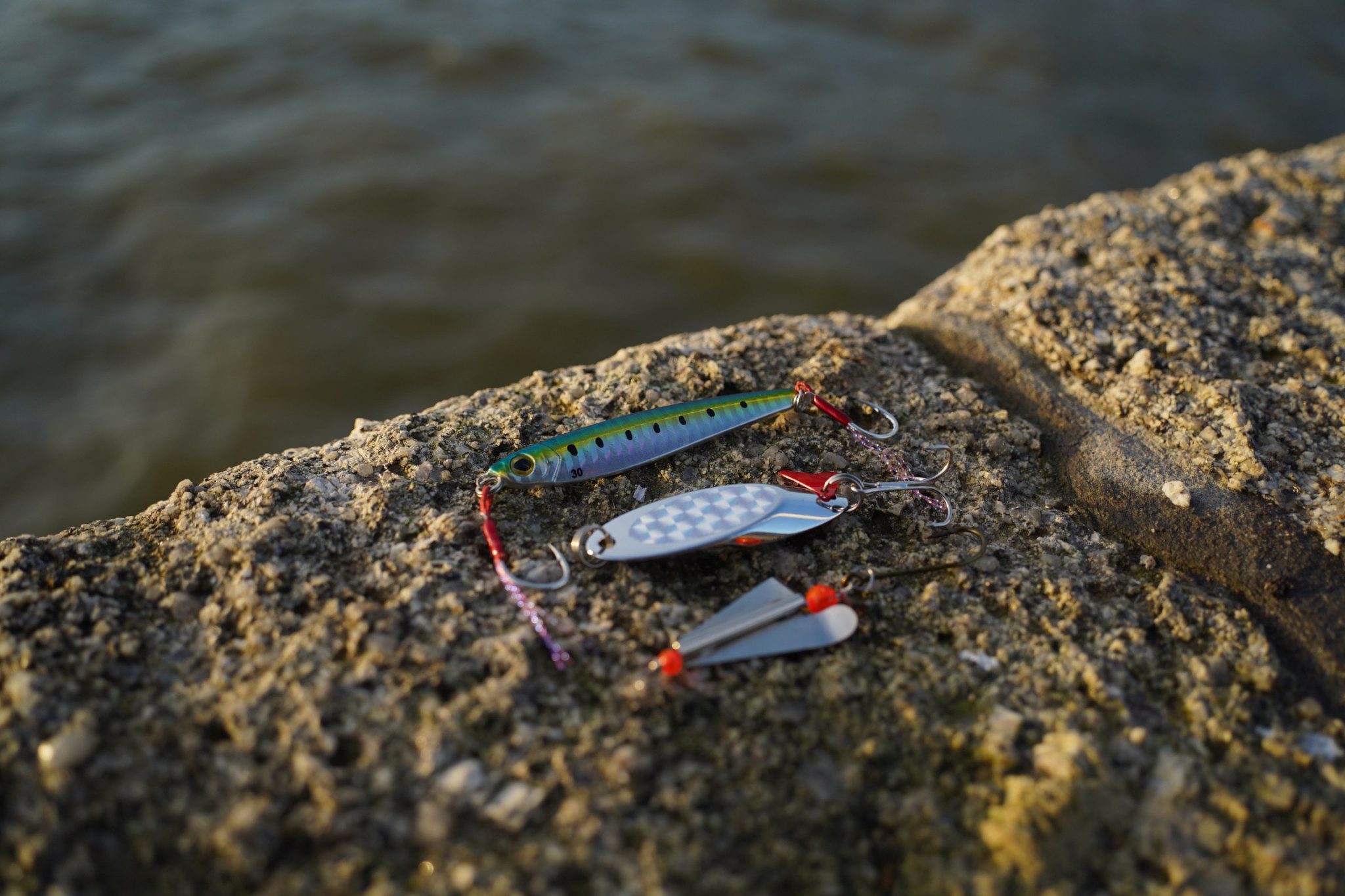Beginners lure fishing set up UK Gear
