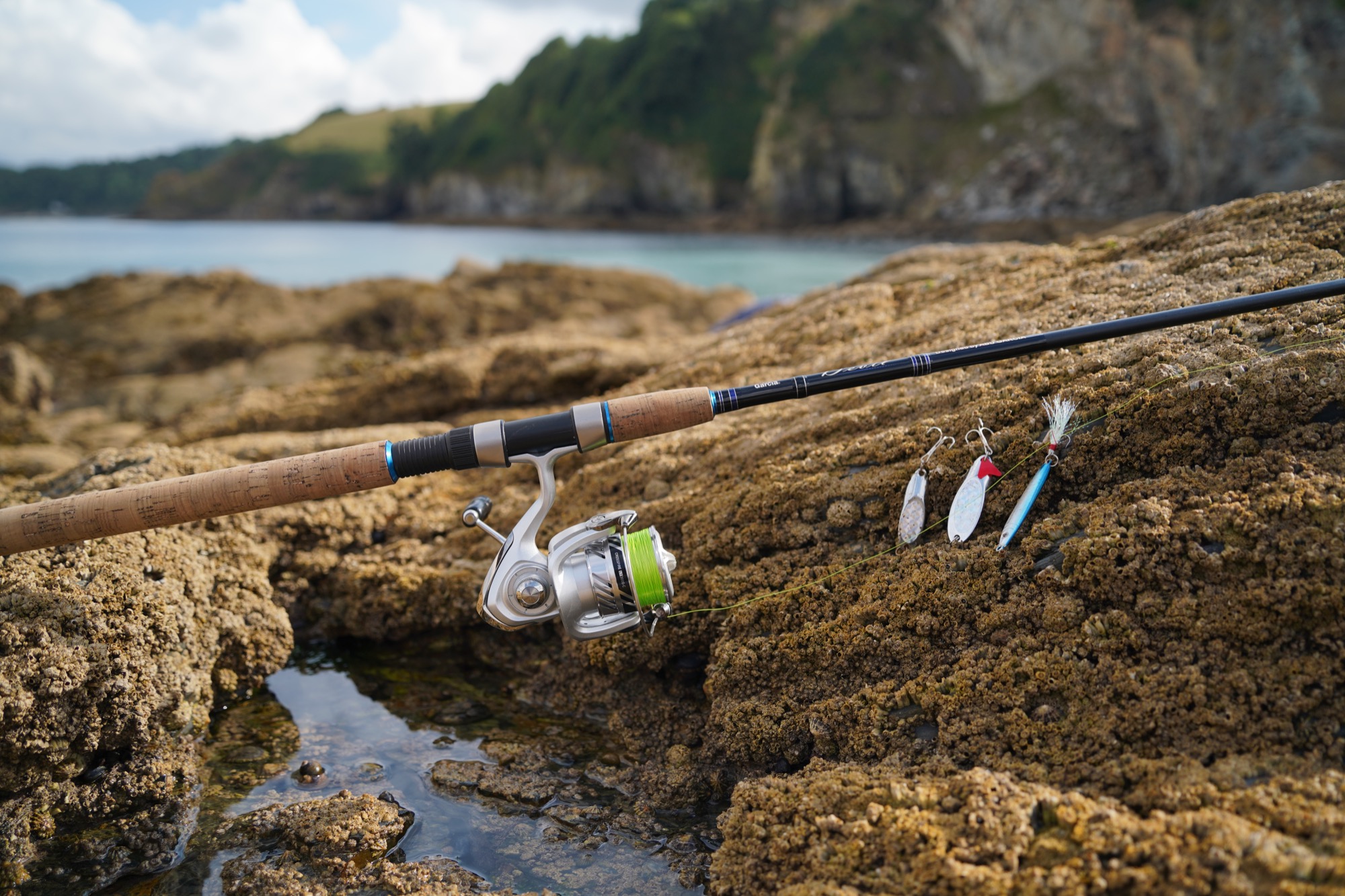 mackerel fishing lure set up