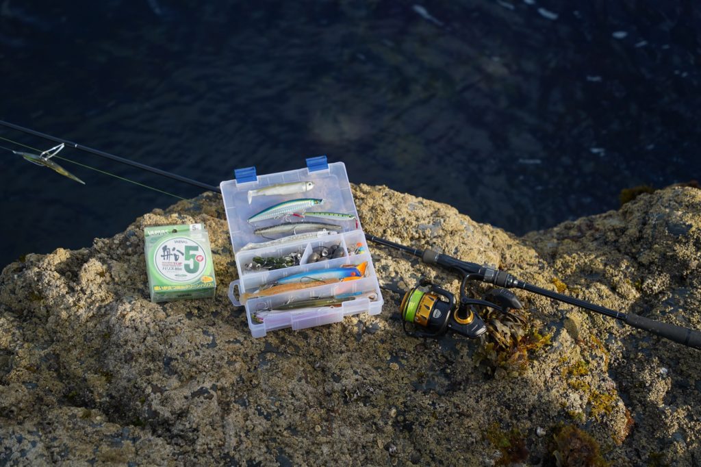 Rock Fishing with lures in the UK