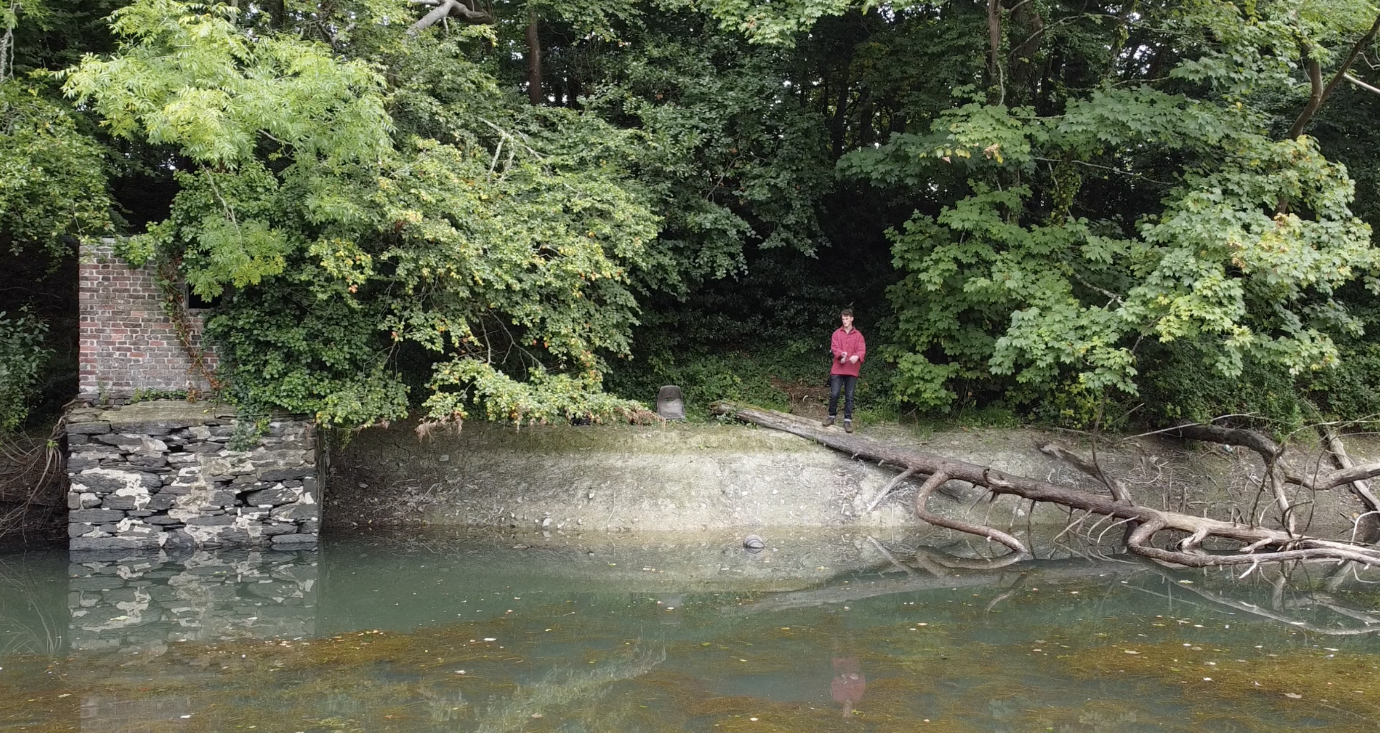 boy perch fishing