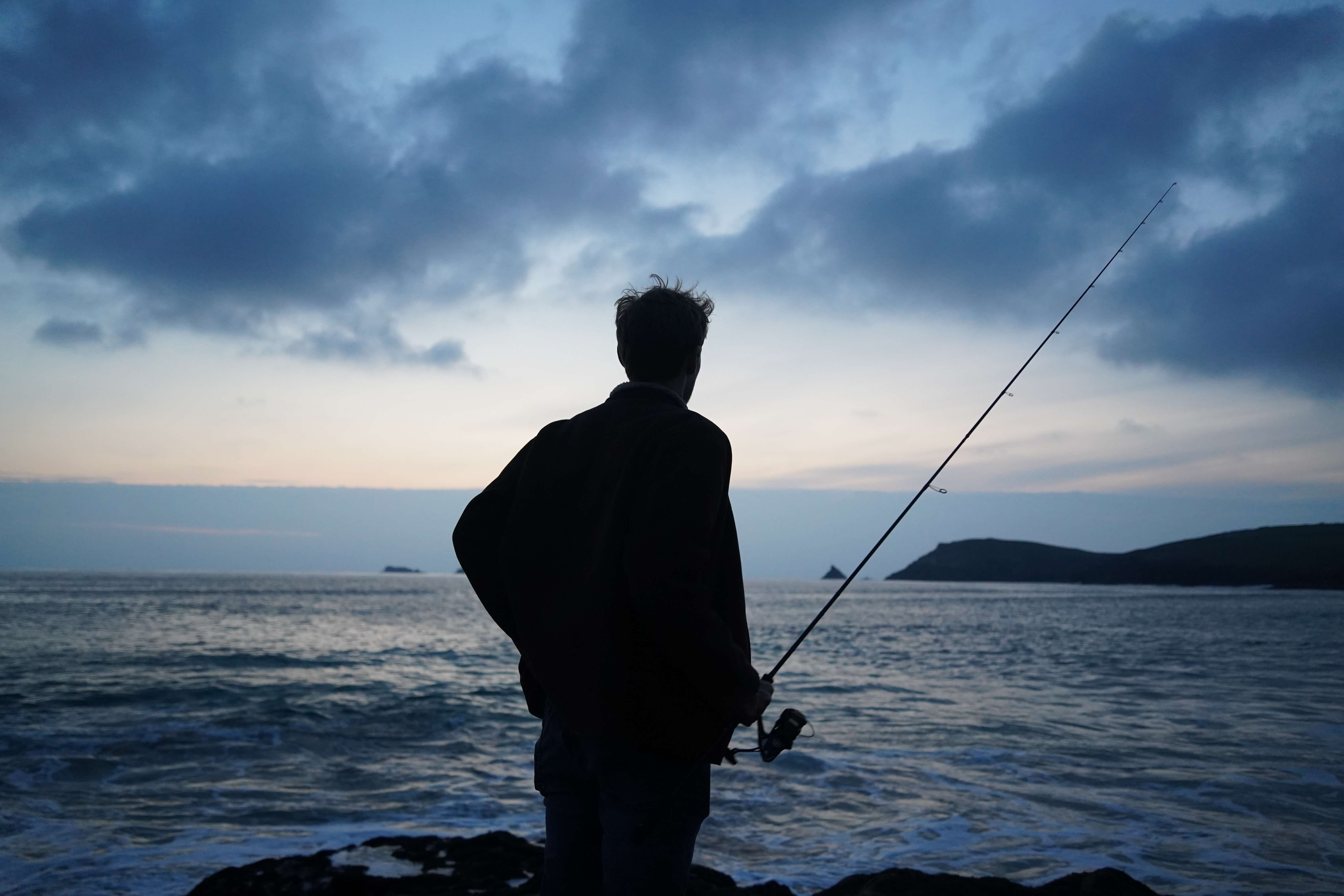 shore fishing in cornwall